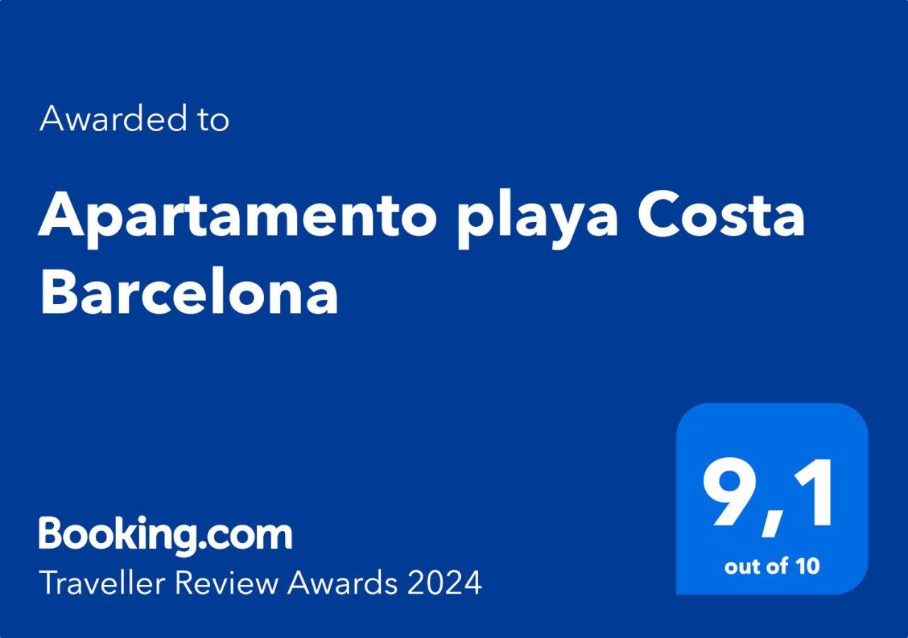 Apartamento Playa Costa Barcelona Malgrat de Mar Exteriör bild